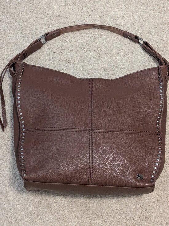 The Sak Handbags - The Sak Silverlake Brown Leather Hobo Shoulder Bag